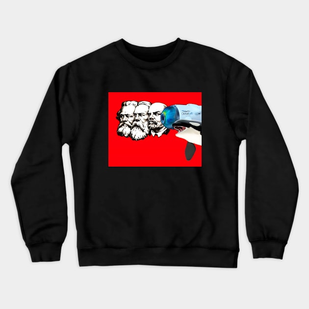 Marx Engels Lenin Gladys Titan Crewneck Sweatshirt by Dystopianpalace